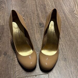 4” Jessica Simpson Tan Heels
